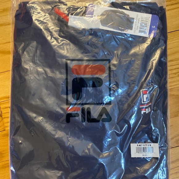 FILA Mens Long Sleeve Crew Neck Lightweight Sweats - Picture 3 of 5